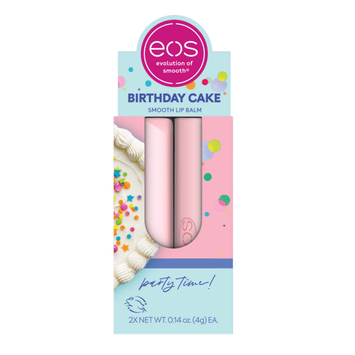 Birthday Cake 2 Piece Lip Balm