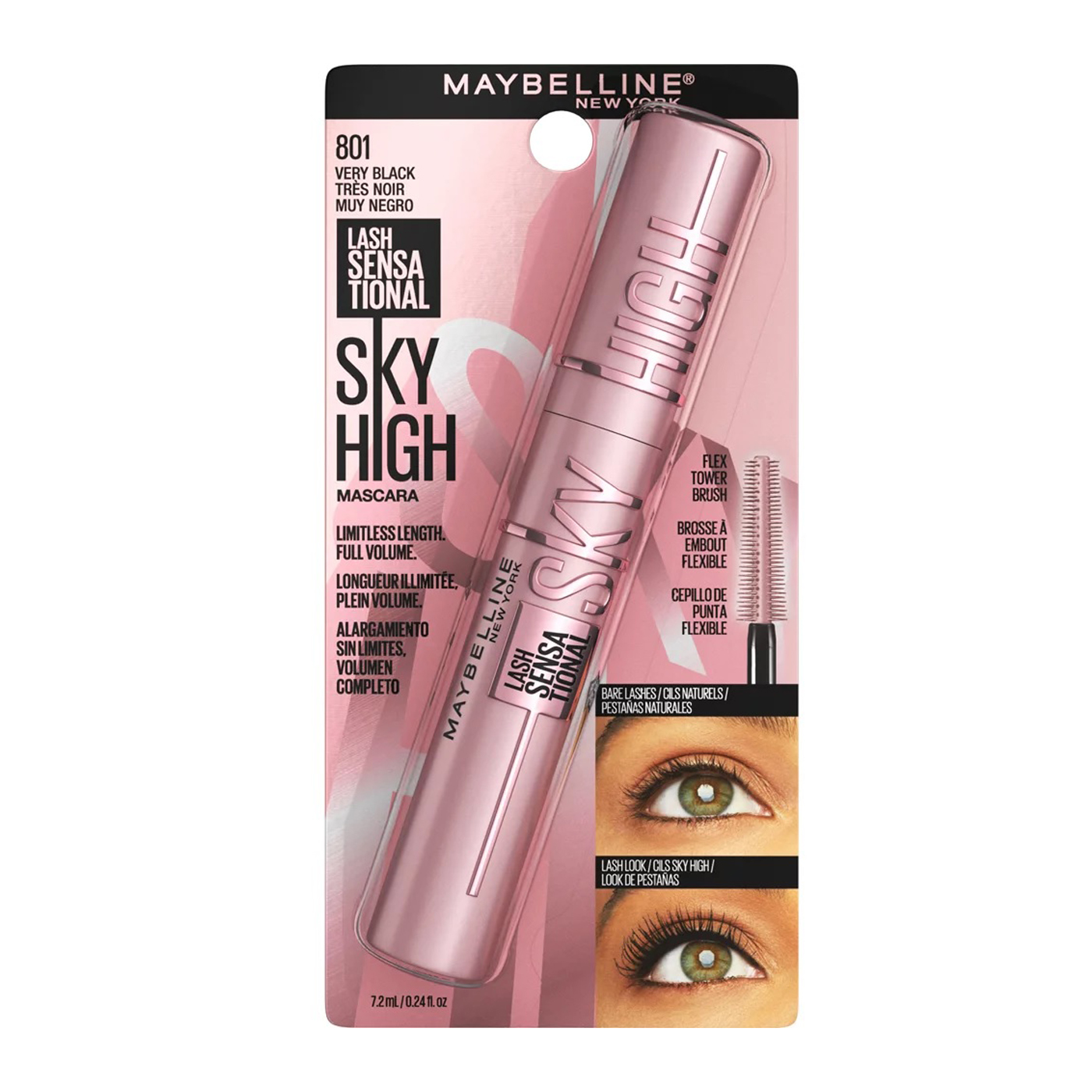 Sky High Washable Mascara сормуусны будаг (Хар)