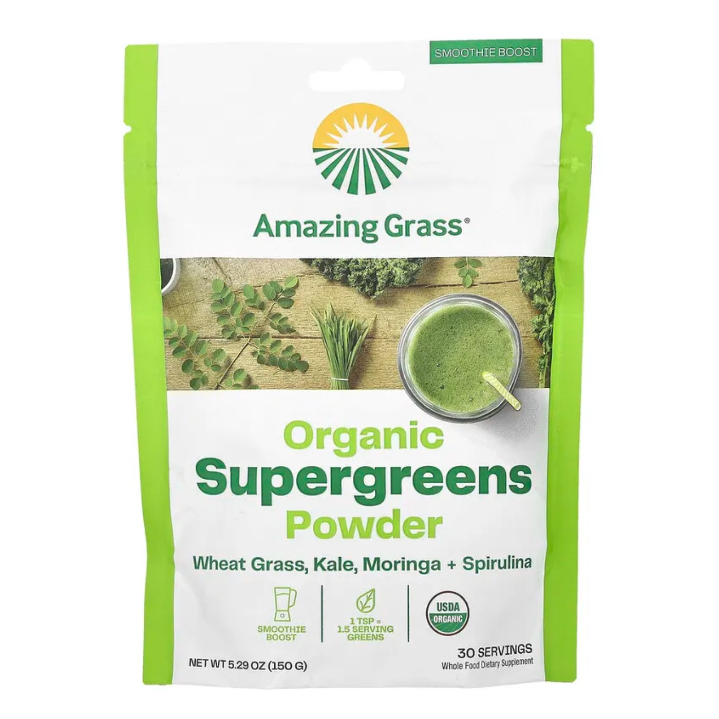 Organic Supergreens Powder (150 gr) 